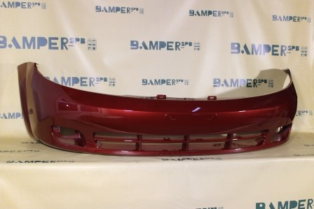 Бампер передний Chevrolet Lacetti 2004-2013 хетчбэк 70U, RGA, Red Rock Красный