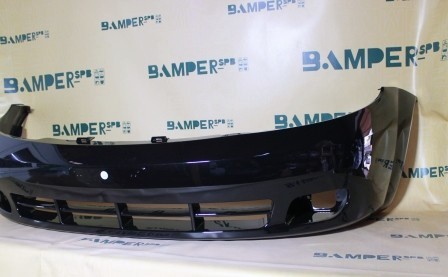 Бампер передний Chevrolet Lacetti 2004-2013 хетчбэк 87U Pearl Black Черный