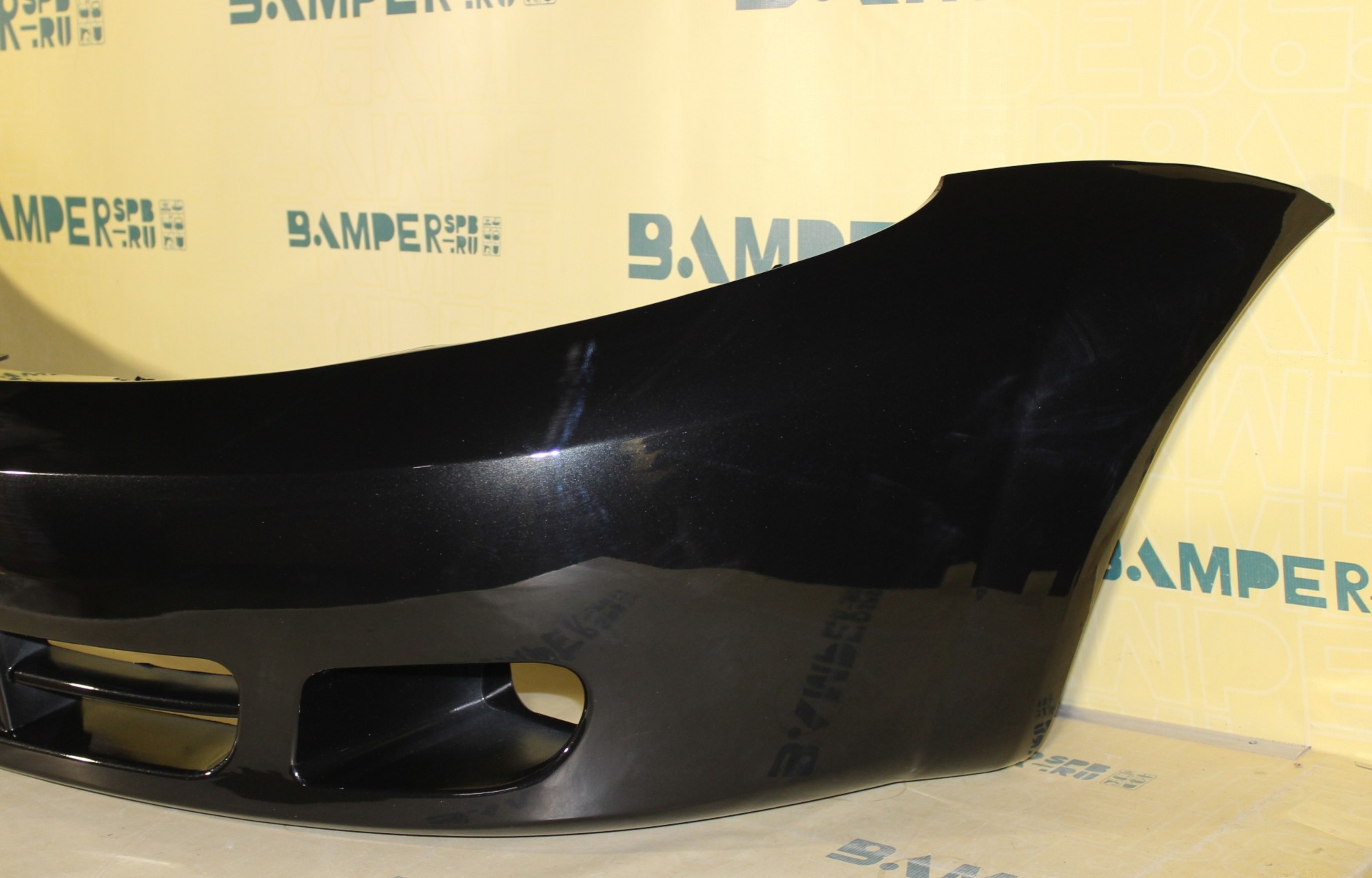 Бампер передний Chevrolet Lacetti 2004-2013 хетчбэк GAR, 22C Carbon Flash Черный