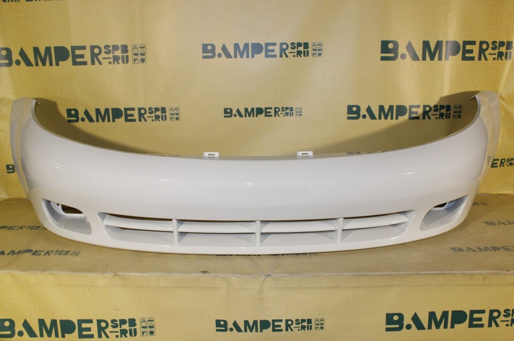 Бампер передний Chevrolet Lacetti 2004-2013 хетчбэк GAZ, 40R Summit White Белый