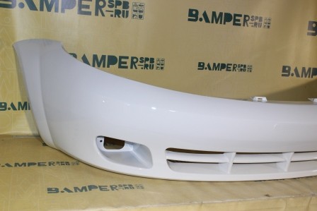 Бампер передний Chevrolet Lacetti 2004-2013 хетчбэк GAZ, 40R Summit White Белый