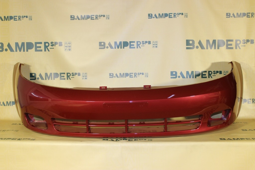 Бампер передний Chevrolet Lacetti 2004-2013 хетчбэк GCS, 681R Velvet Red Красный