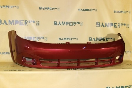 Бампер передний Chevrolet Lacetti 2004-2013 хетчбэк GCS, 681R Velvet Red Красный