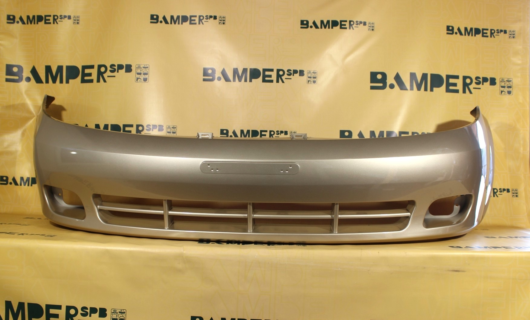 Бампер передний Chevrolet Lacetti 2004-2013 хетчбэк GOZ Daydream Beige Бежевый