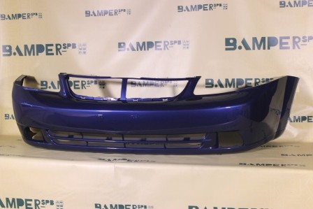 Бампер передний Chevrolet Lacetti 2004-2013 седан, универсал 26V, 15U Imperial Blue Синий