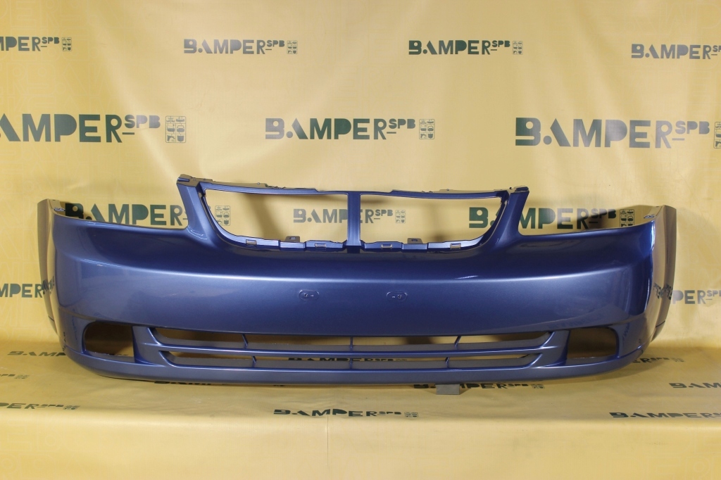 Бампер передний Chevrolet Lacetti 2004-2013 седан, универсал 31U Denim Blue Синий