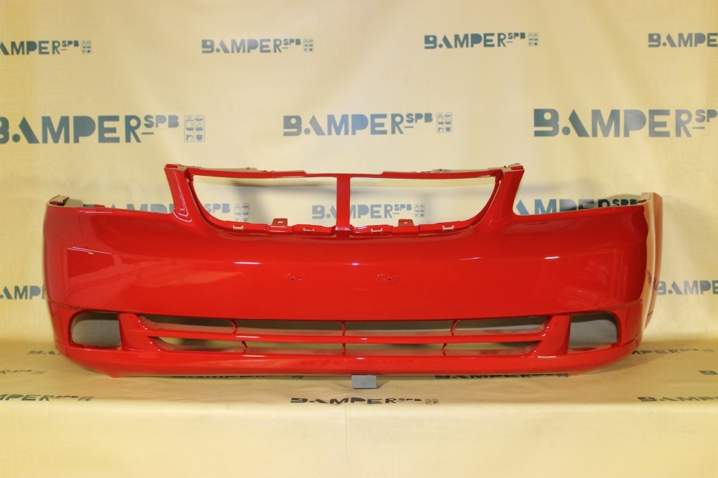 Бампер передний Chevrolet Lacetti 2004-2013 седан, универсал 73L, GGE, 71U Super Red Красный