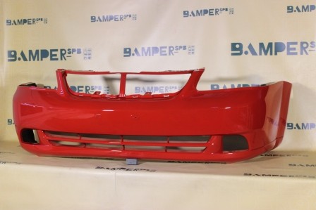 Бампер передний Chevrolet Lacetti 2004-2013 седан, универсал 73L, GGE, 71U Super Red Красный