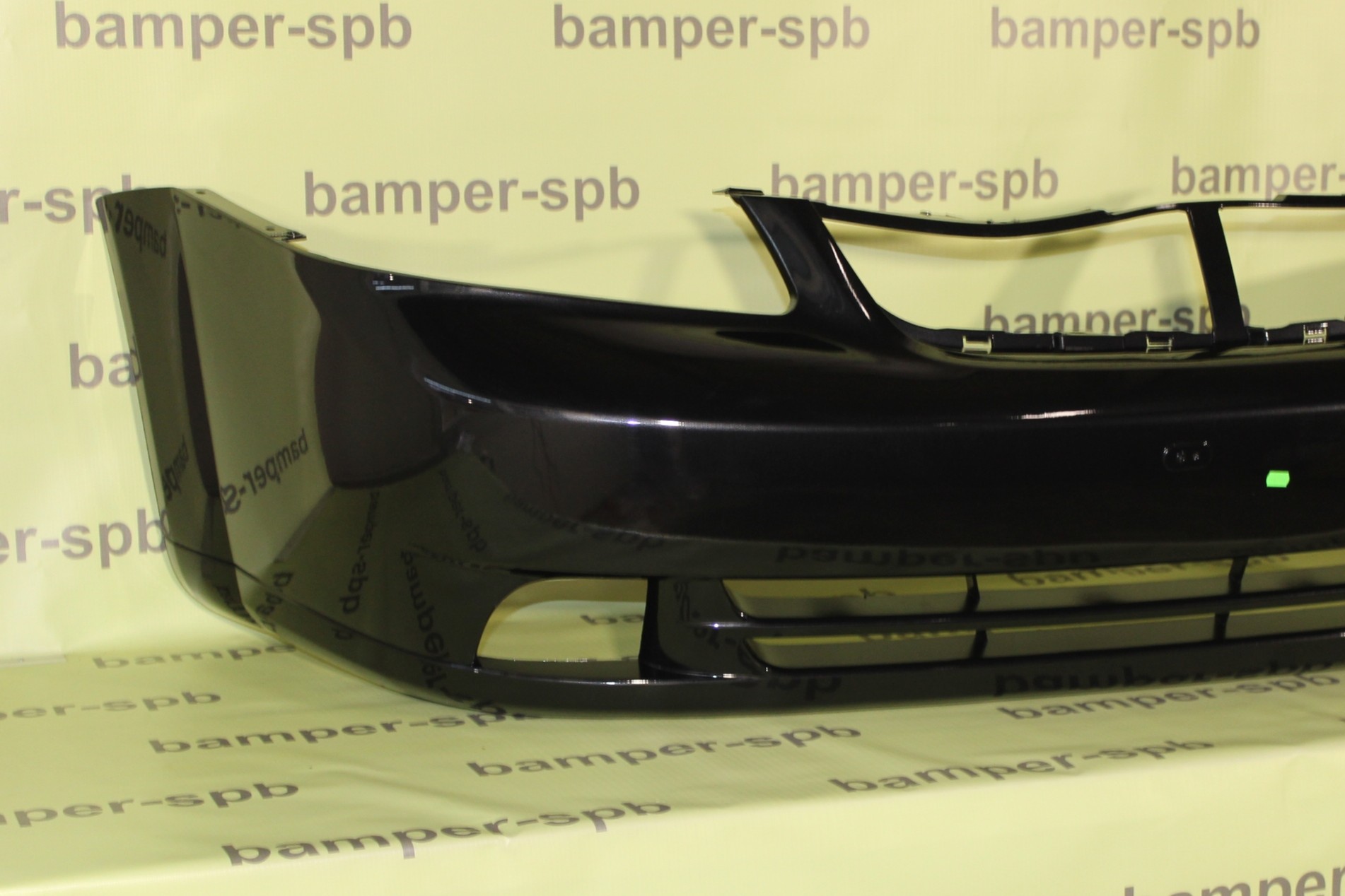 Бампер передний Chevrolet Lacetti 2004-2013 седан, универсал 87U Pearl Black Черный