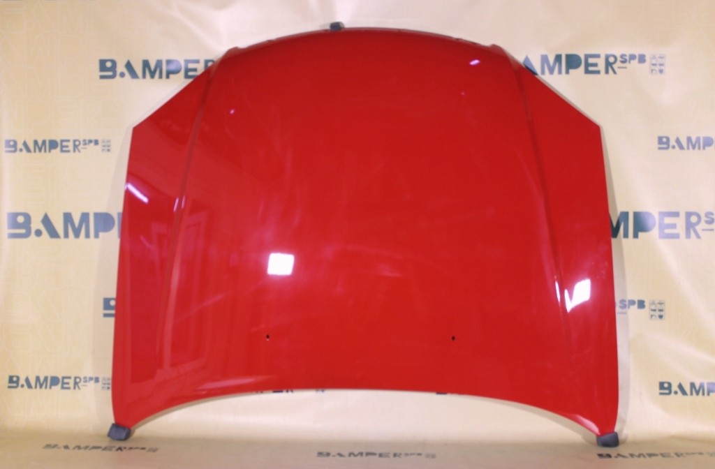 Капот Chevrolet Lacetti 2004-2013 SDN, UN 73L, GGE, 71U Super Red Красный солид
