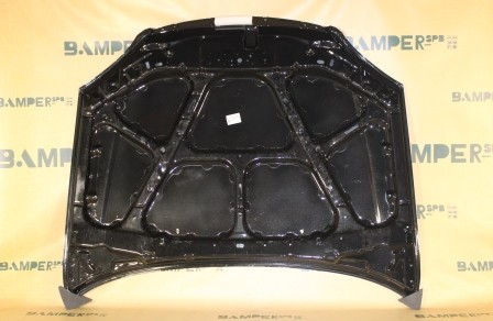 Капот Chevrolet Lacetti 2004-2013 SDN, UN 87U Pearl Black Черный металлик