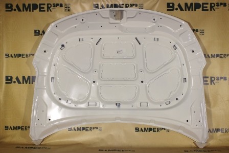 Капот Kia Optima 4 JF 2016-2020 UD, 1D, UB Clear White Белый солид