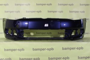 Бампер передний Volkswagen Polo 5 2010-2015 SDN Z2, H5X, LH5X Night Blue Синий металлик