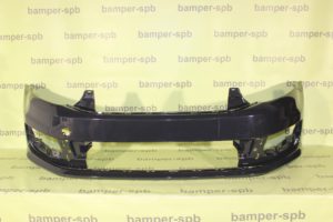 Бампер передний Volkswagen Polo 5 2015-2020 5K, LI7F Urano Grey Серый