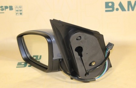 Зеркало Volkswagen Polo 5 2010-2020 5 конт. эл. регулировка, обогрев, без повторителя левое Э.