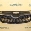Решетка радиатора Skoda Rapid 2012-2020 хромированная окантовка Э.