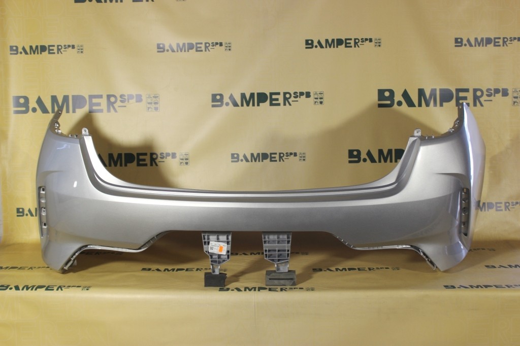 Бампер задний Kia Rio 4 FB 2020-нв RHM Sleek Silver Серебристый Т.