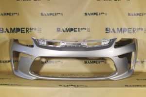 Бампер передний Kia Rio 4 2017-2020 RHM Sleek Silver Серебристый