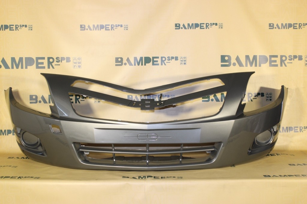 Бампер передний Chevrolet Cobalt 2 2011-  GNJ Artemis Grey Серый