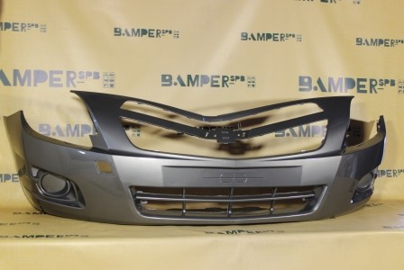 Бампер передний Chevrolet Cobalt 2 2011-  GNJ Artemis Grey Серый