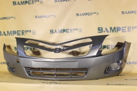 Бампер передний Chevrolet Cobalt 2 2011-  GNJ Artemis Grey Серый