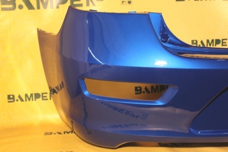 Бампер задний Chevrolet Cruze 2009-2016 хетчбэк GCT Moroccan Blue Синий металлик Т.