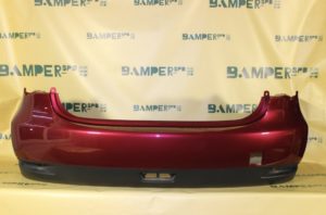 Бампер задний Nissan Almera G15 2013-2019 NNN, 191 Venus Венера Красный