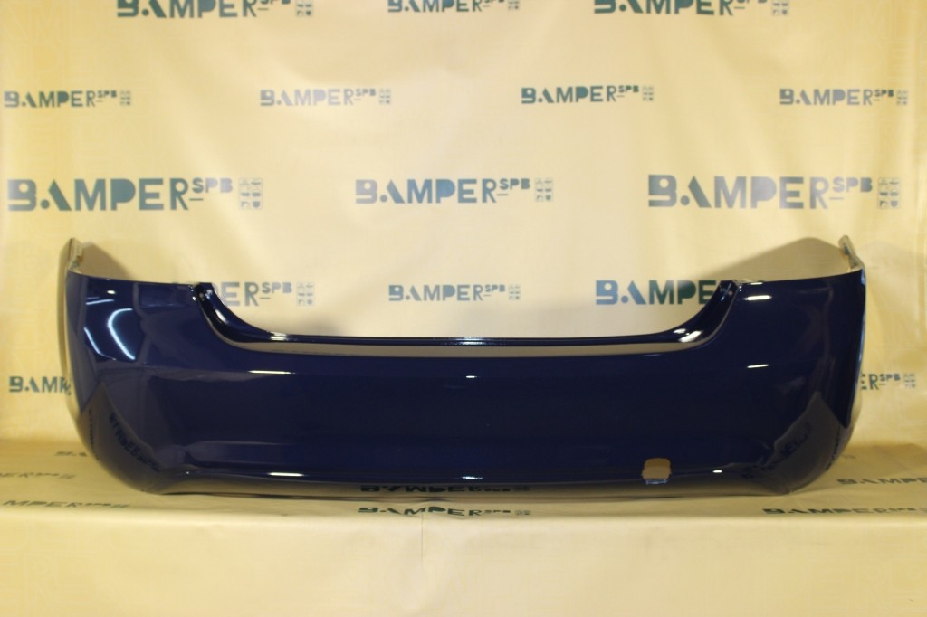 Бампер задний Ford Focus 2 2008-2011 седан 8CWA Blazer Blue Темно-синий