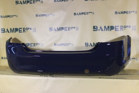 Бампер задний Ford Focus 2 2008-2011 седан 8CWA Blazer Blue Темно-синий