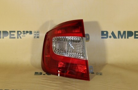 Фонарь Skoda Rapid 1 2012-2020 левый Э. Фонарь Skoda Rapid 1 2012-2020 левый Э.
